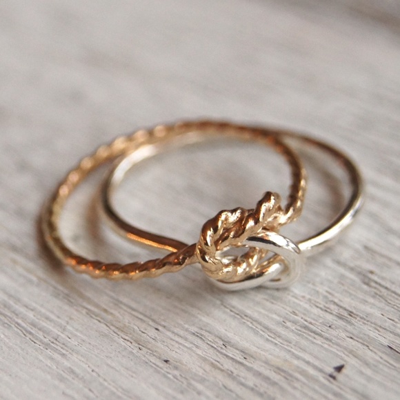 double knot ring friendship ring - Picture 1 of 2